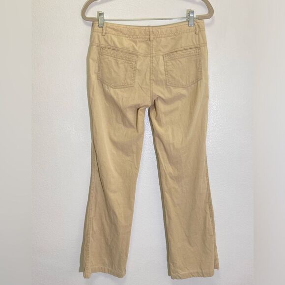 Theory - Light Tan Straight Leg Corduroy Pants - size 6 (29) - Picture 2 of 5